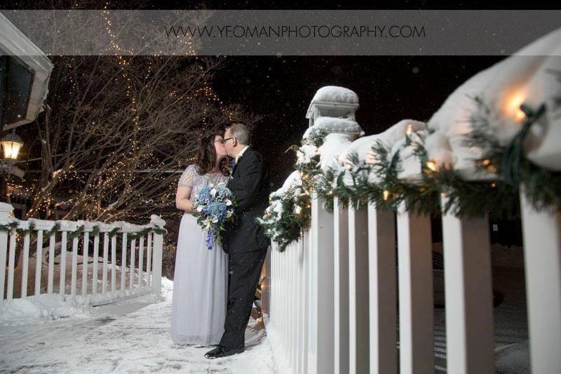 Glendoveers winter wedding