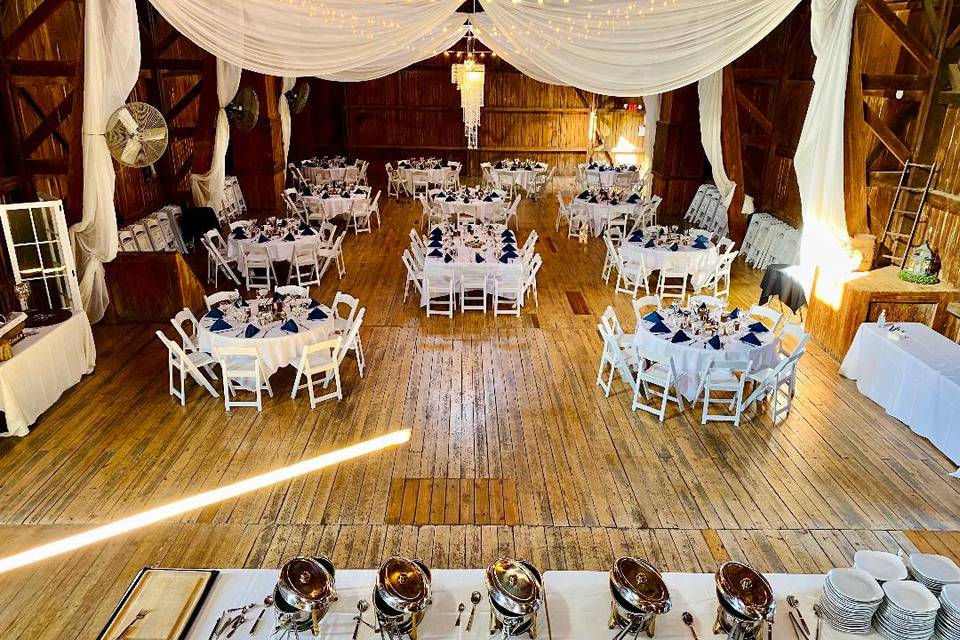 Avon Century Barn catering