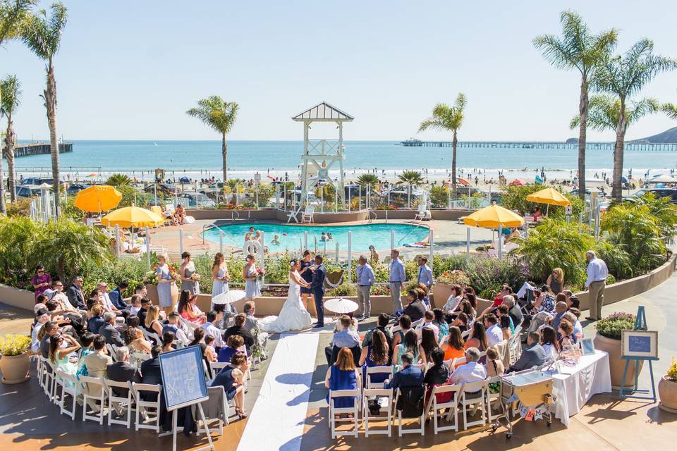 Sandless Beach Ceremony