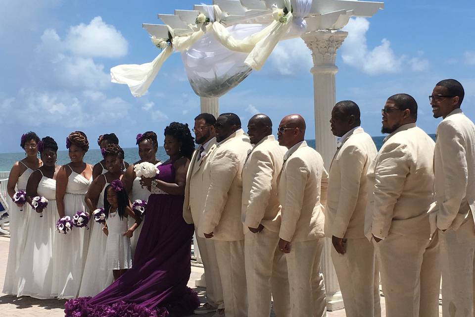 Beach wedding