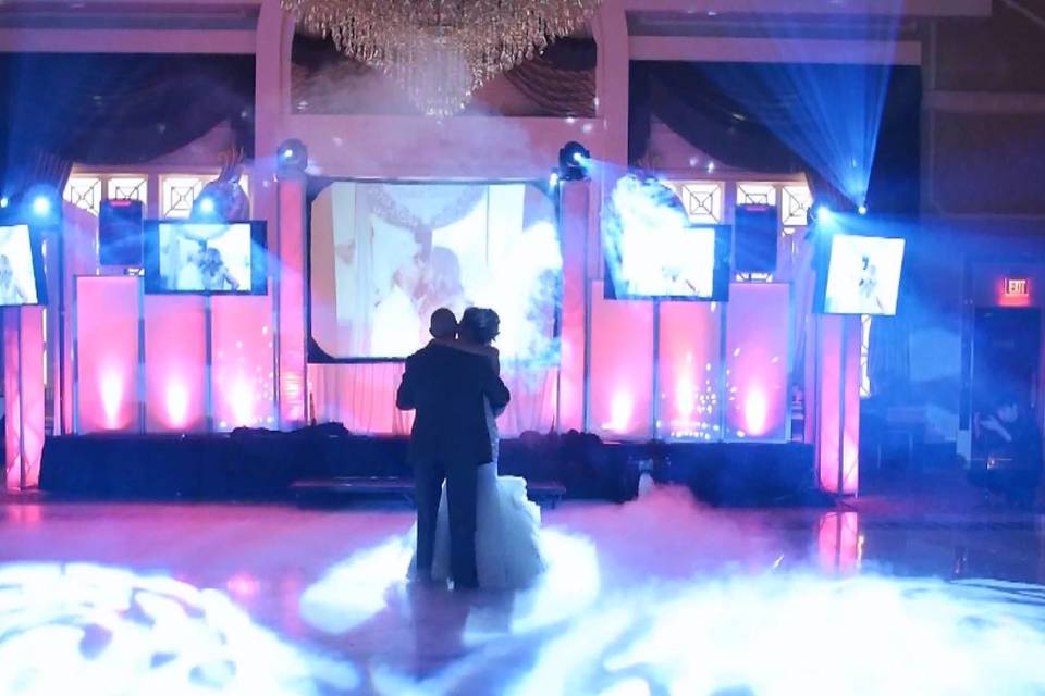 Couple dancing