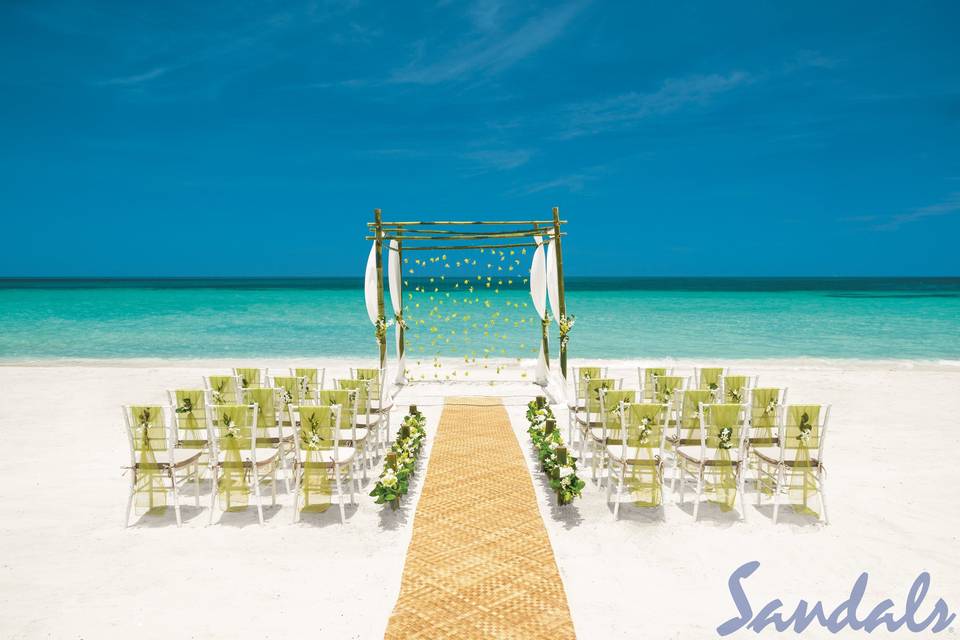 Island Chic wedding theme