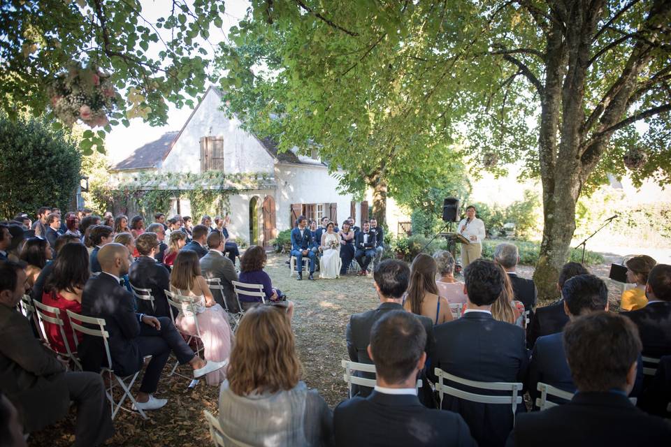 Outdoor ceremony