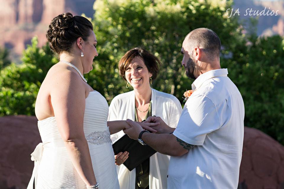 Elopement under the moonlight