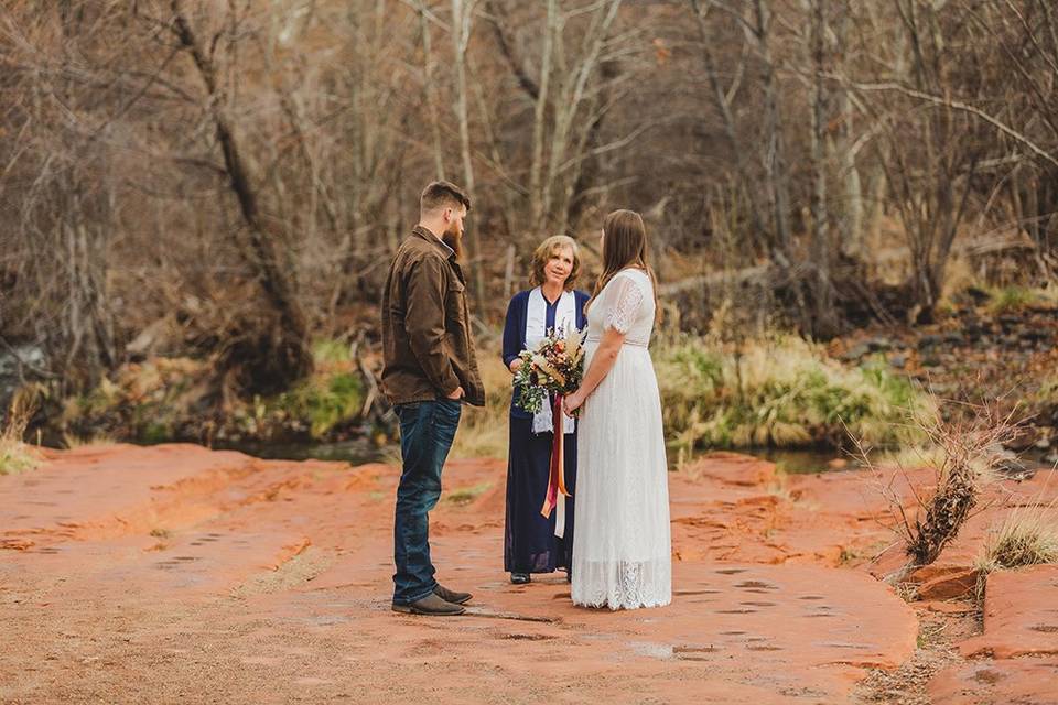 Sweet elopement Sedona '21