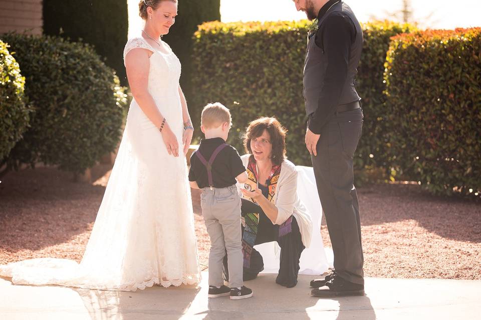 Ring bearer cuteness! 2018