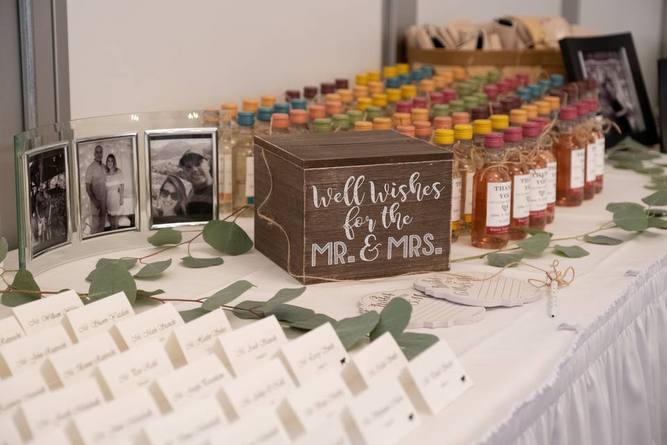 Name card table for Wedding
