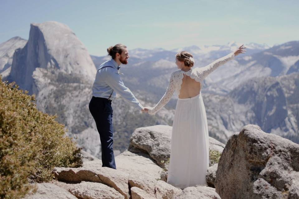 Yosemite destination wedding video