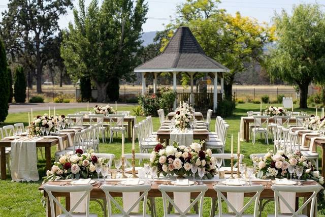 Dining by the Gazebo