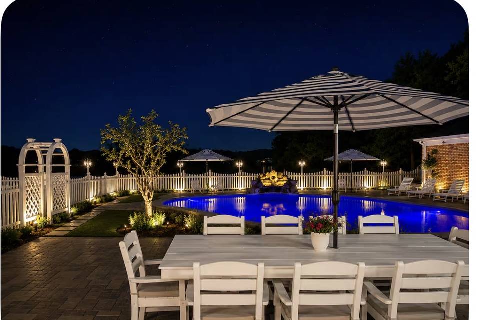 Pool Deck and Table
