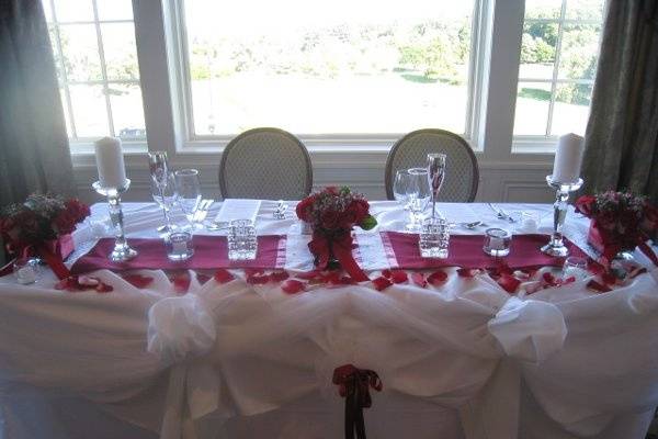 Sweetheart table