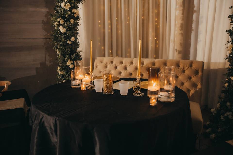 Sweetheart Table