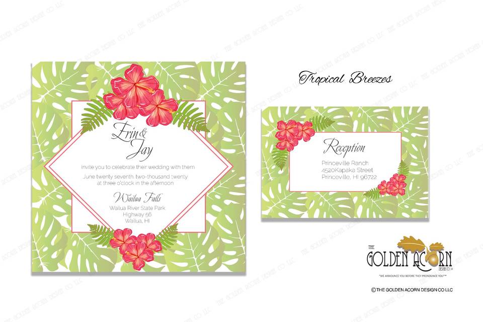 NEW DESIGN Tropical Breezes