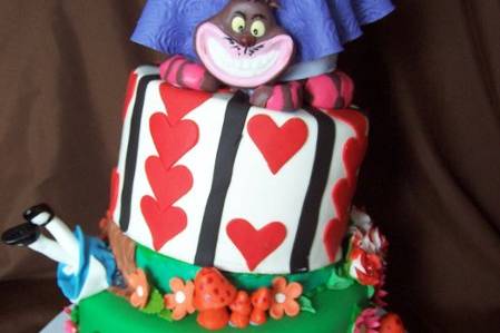 Alice in Wonderland Cake