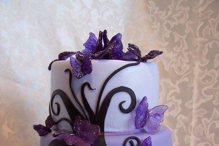 Butterfly & Dreams Wedding Cake