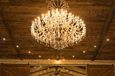 Atkinson Farms elegant chandelier