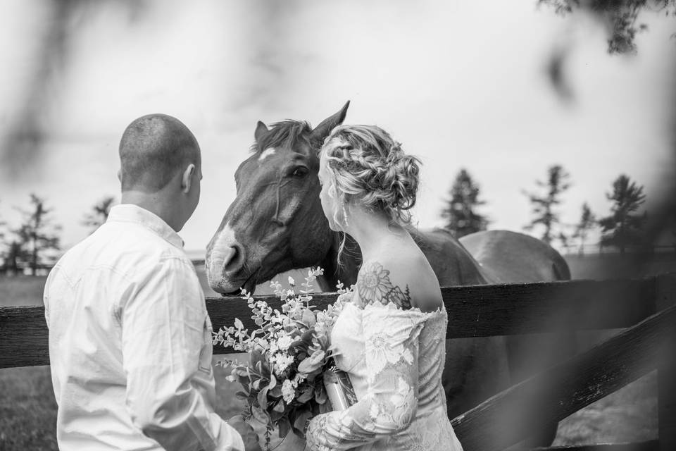 Country wedding