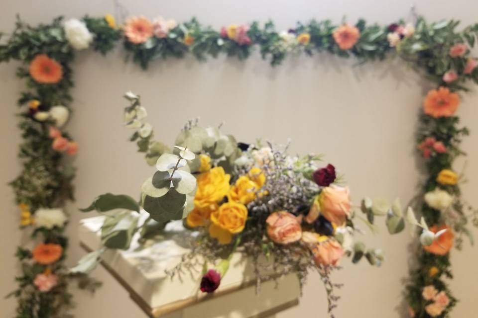 Our absolute favorite floral project to work on is a floral backdrop. Call us today and let's get started on yours.