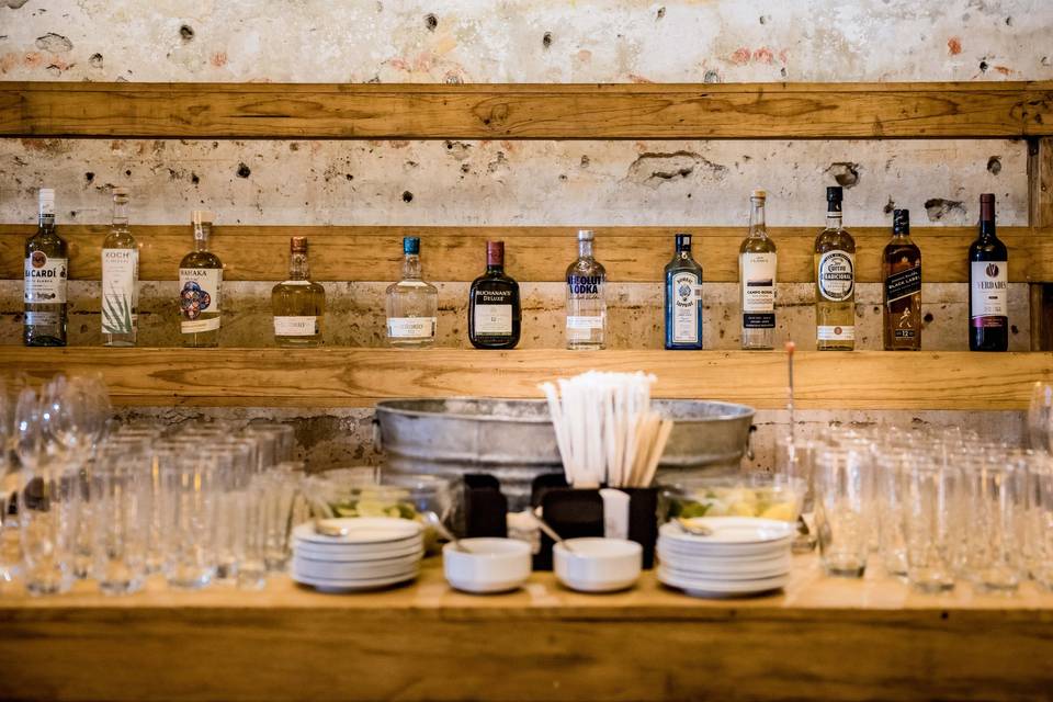 The bar