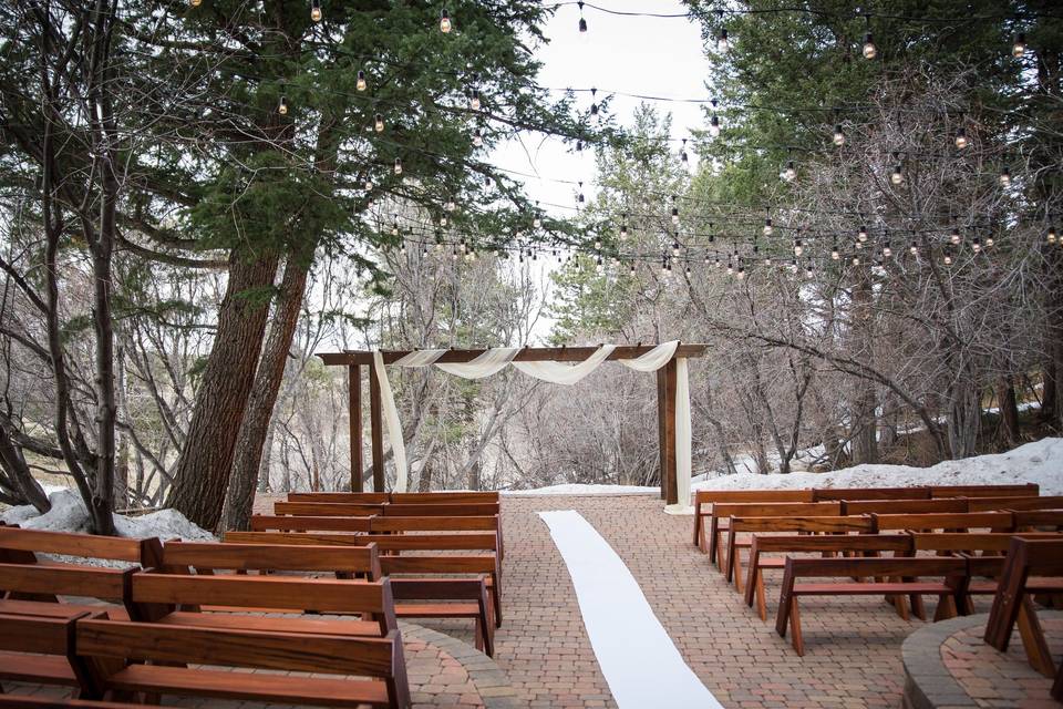 Aspen Wedding Terrace