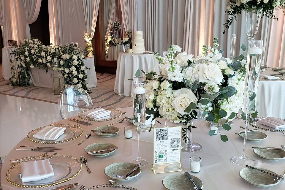 Wedding reception