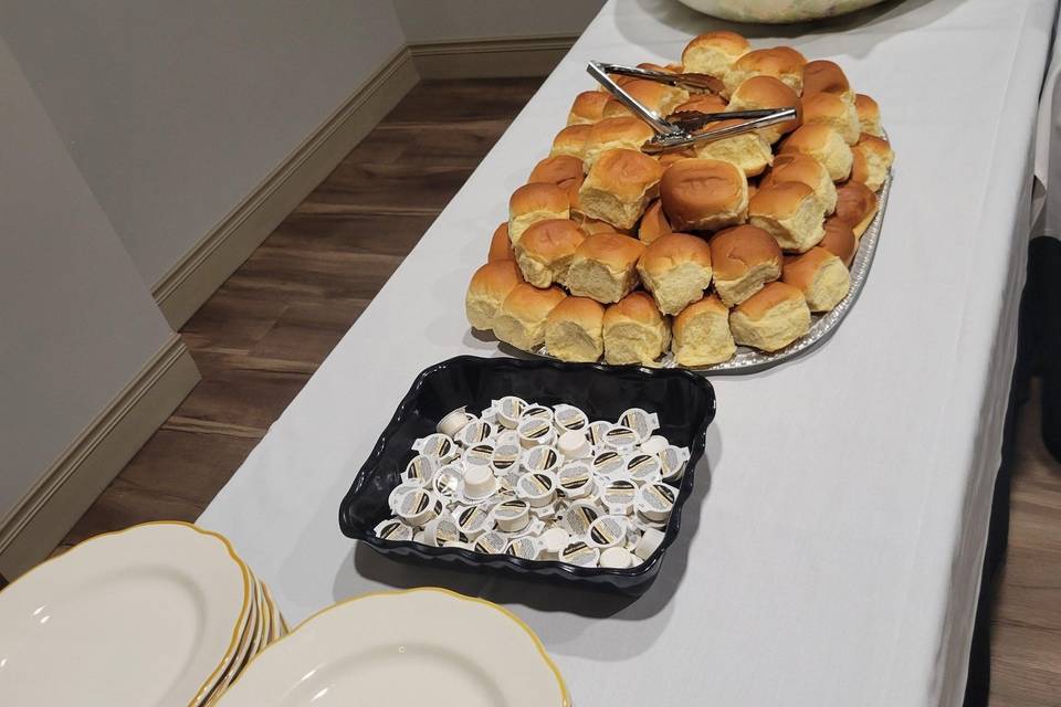 Beginning of Food Line