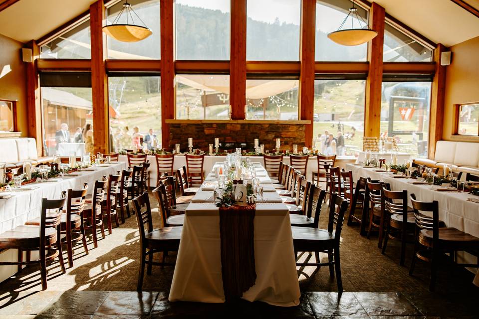 Durango Reception Setup