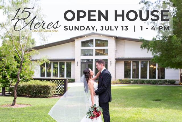 RSVP: 15-acres.com/openhouse