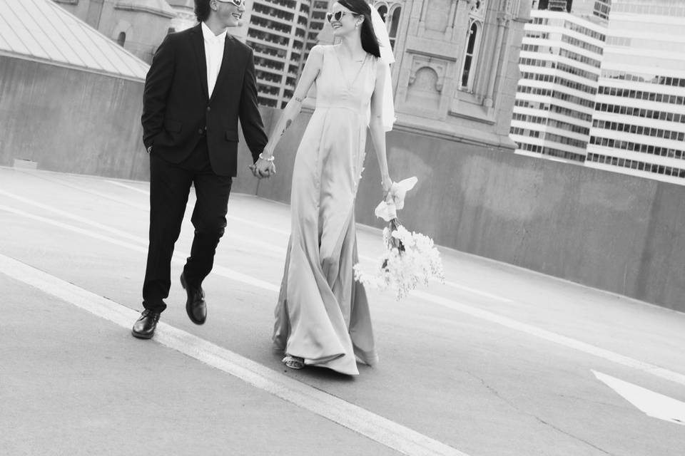 A glance filled with forever.