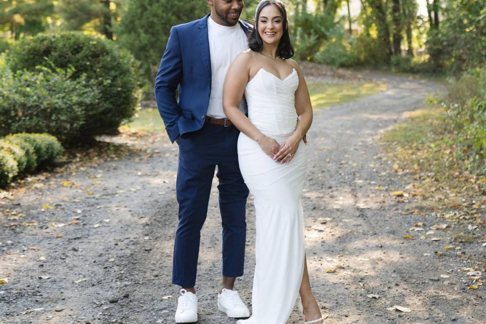 A wedding day, unfiltered.