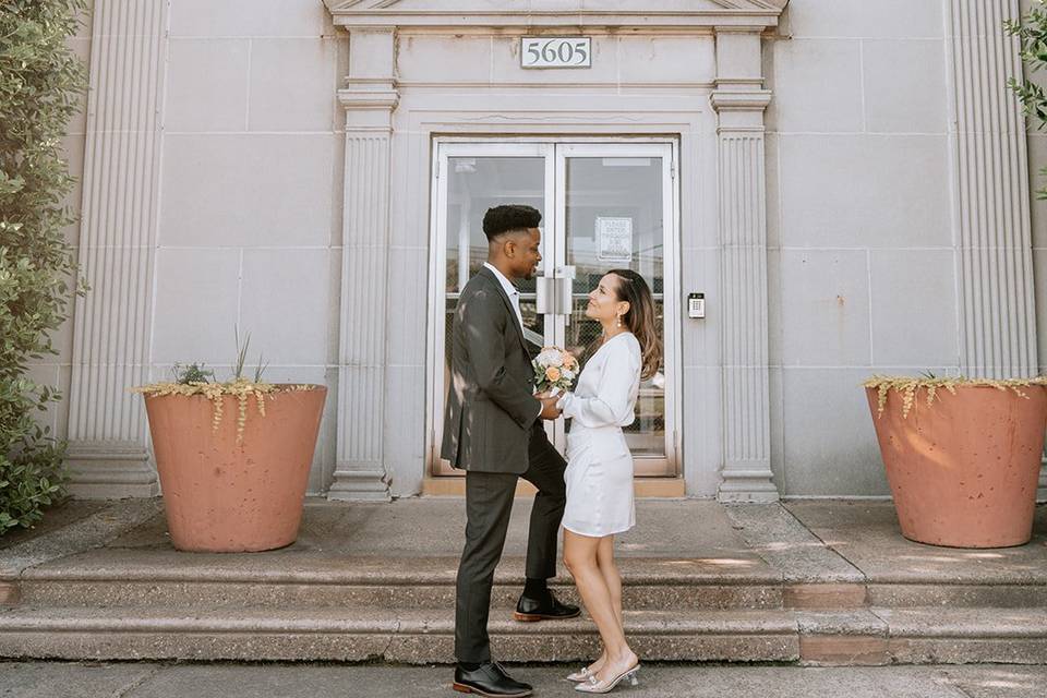 Documentary-style wedding