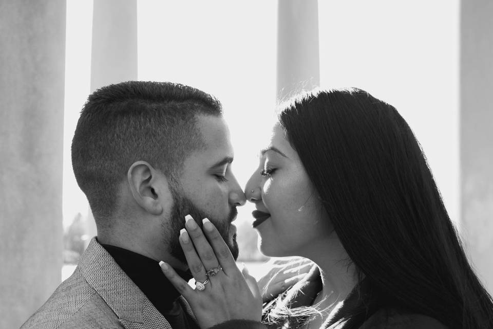Modern romance, timeless shots