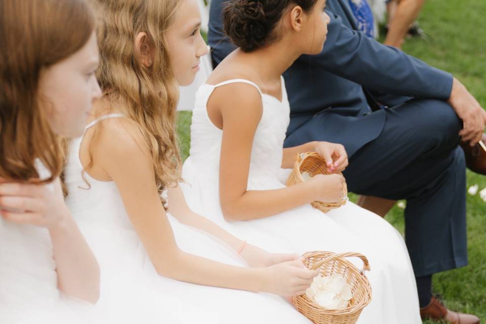 Wedding day magic, real.