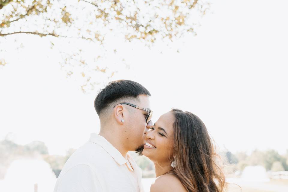 An embrace full of promise.