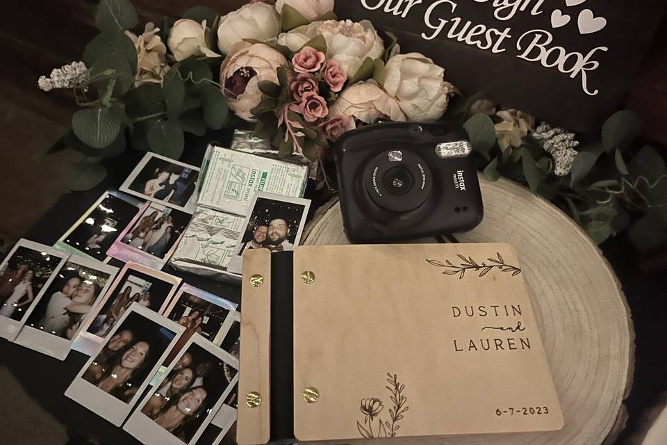 Polaroid Guestbook