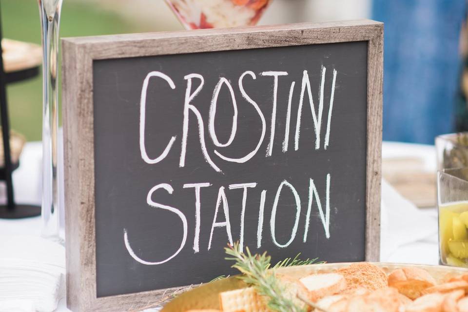 Crostini Station