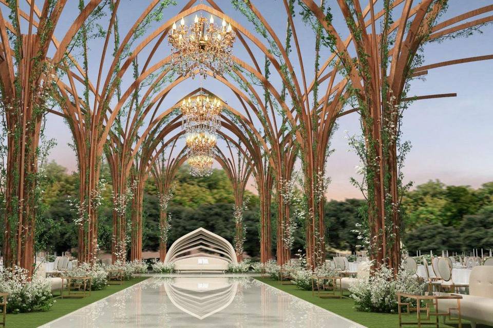 Wedding venue 3d concept 17