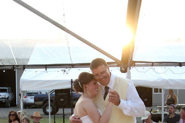 Couple dancing