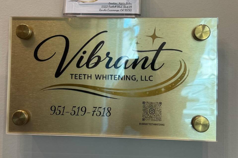 Suite Name Plate