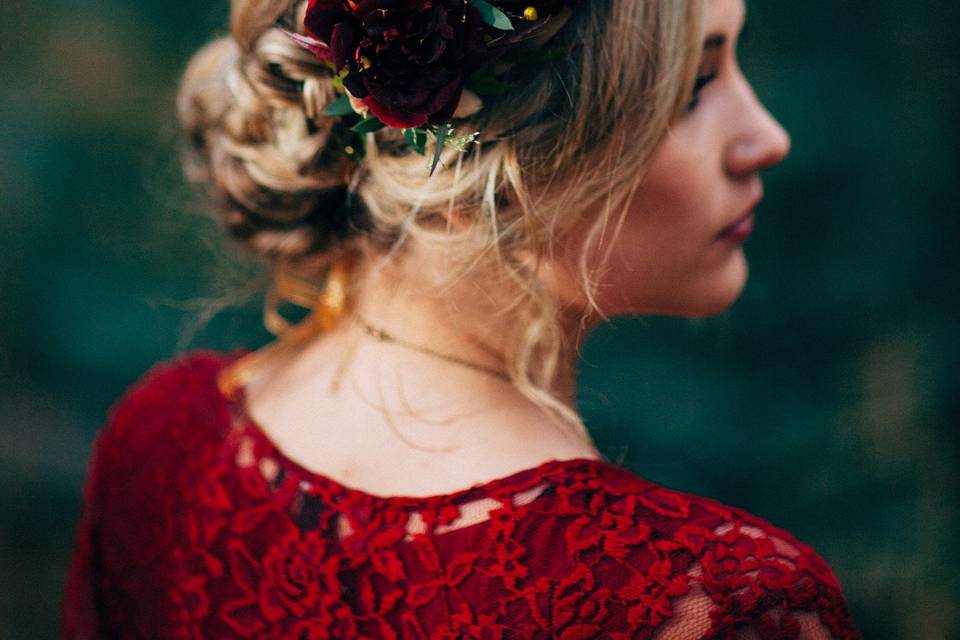 Perfect look for a red dress | LorenXChris Photography