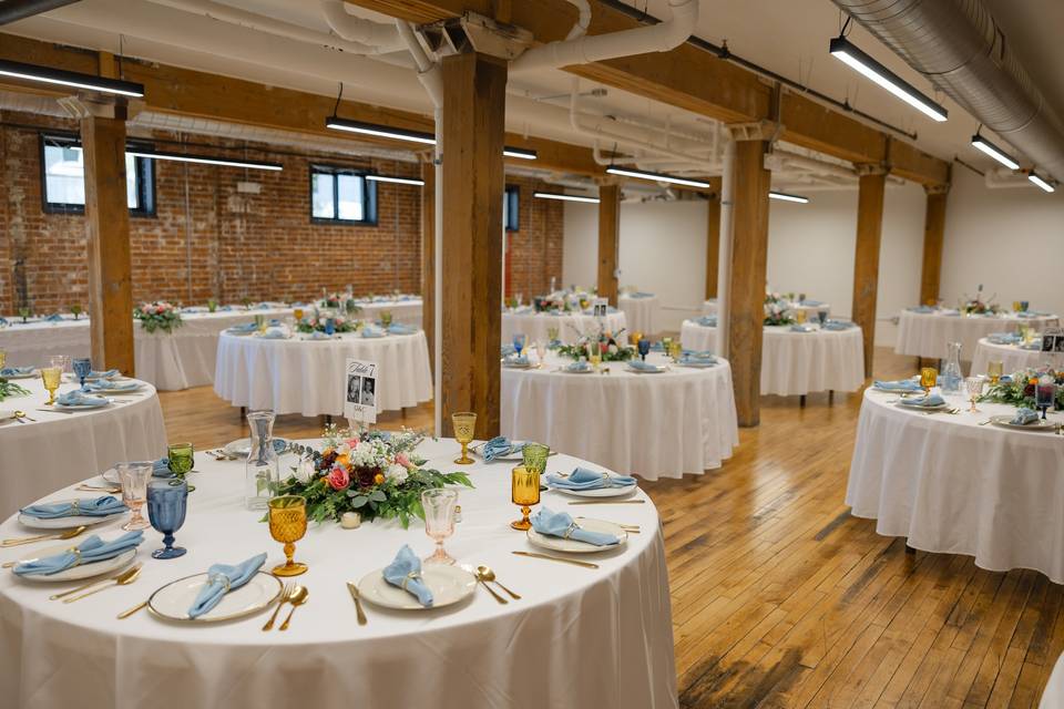 150 person seating available