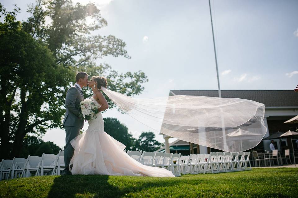 Couple kissing