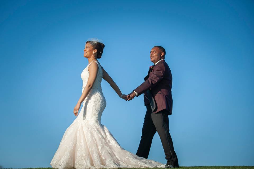 Modern Wedding Portrait