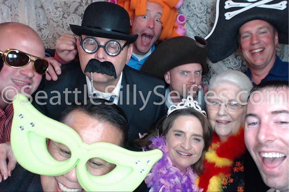 Seattle Silly Selfies Photo Booth