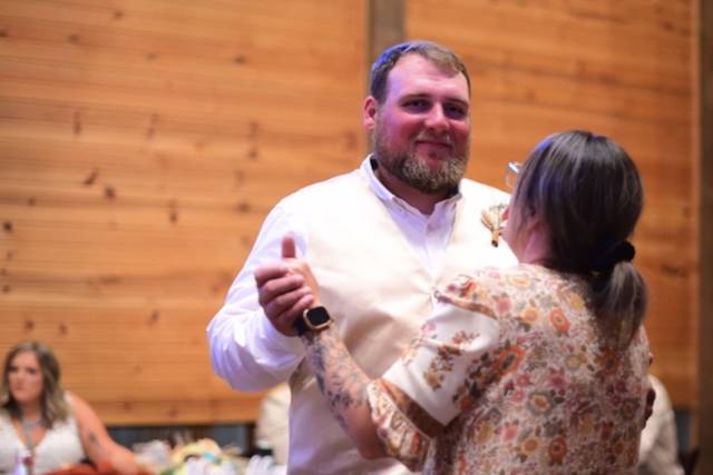 Groom and Mother Dance