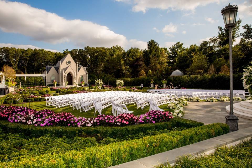 Garden ceremony