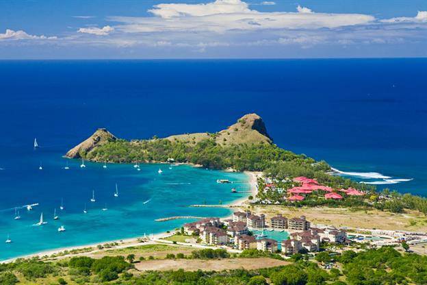 St. Lucia Aerial