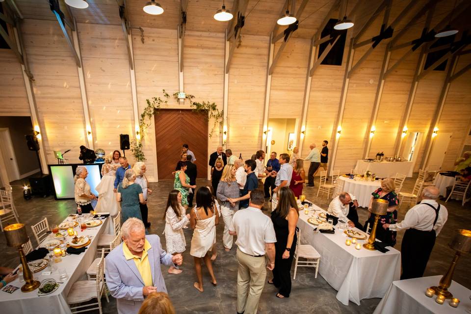 Reception setup