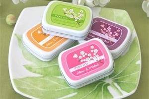 Mint tins and favor boxes