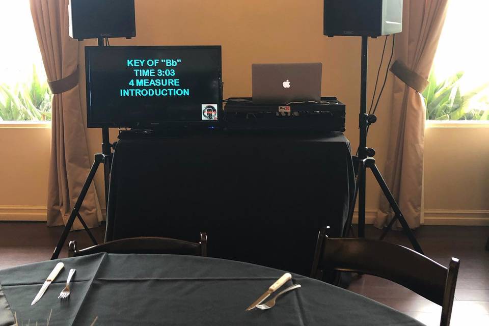 Karaoke Set-up